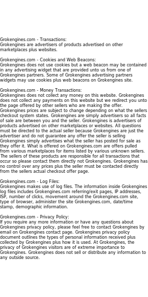 grokengines privacy