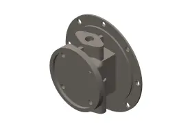 3523429 3520933 Turbocharger Bearing Housing For Cummins Gta38 K38