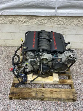 4456 7115 2000 Corvette C5 Oem 5.7 Ls1 Ls Complete Engine Longblock Dropout -tested- 66k
