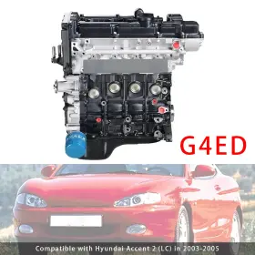 G4ed Amotopart Brand New Engine Assembly 1.6l For Hyundai Rio Cerato Accent Elantra Coupe