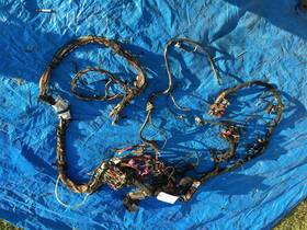 Audi 0316601 A4 B5 V6 Wiring Harness Wire Pig Tail Plug Interior Engine Body Cut Section