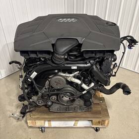 Audi 300-10523 2020 Q7 3.0t Engine And Automatic Transmission Awd Ea839 Dcb 40k Miles