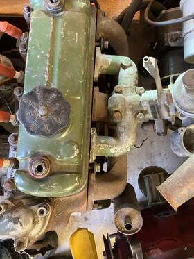 Austin Morris Uh-39445 948 Cc Engine Has Original Su Air Cleaner Flywheel Exhaust 9c Uh 39445