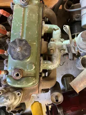 Uh-39445 Austin Morris 948 Cc Engine Has Original Su Air Cleaner Flywheel Exhaust 9c Uh 39445