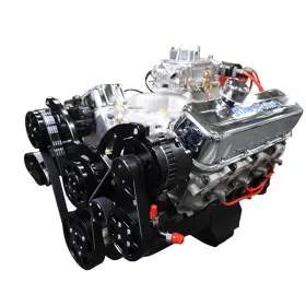 Blueprint Engines 887753802873 For 454ci Gm Big Block Compatible Deluxe Dressed -carb -black