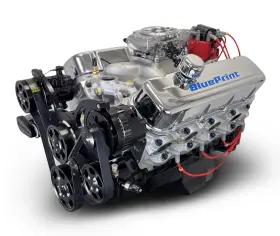 Blueprint Engines 887753802897 For 454ci Gm Big Block Compatible Deluxe Dressed -efi -black