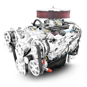 Blueprint Engines Bp38318mpfik For 383ci Gm Small Block Compatible Deluxe Dressed -mpfi