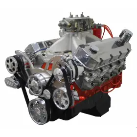 Ps5980ctck Blueprint Engines 598ci Bbc Dressed With Polished Pulley Kit