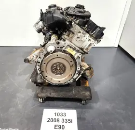 0415278 Bmw 07-09 Oem E82 E90 335 Rwd Long Block 8-bolt N54 Complete Engine Motor 152k