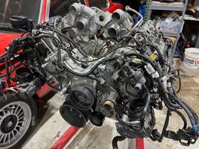 Bmw 11005a1a4e1 N63r Engine With Turbo G11 750i 2016-2019 N63b44c 66k Mile