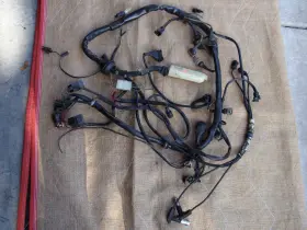 12511707362 Bmw E28 E23 E24 M30b34 Manual Shift 5spd Engine Wiring Harness Vg Cond