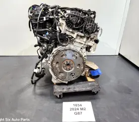 1797190 Bmw 23-24 Oem G87 M2 Rwd Long Block S58b 3.0l Complete Engine Motor 5k Clean