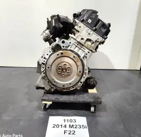 2286630 Bmw 14-16 Oem F22 F23 M235i Rwd Long Block N55 Complete Engine Motor Ewg 109k