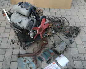 E10-tii Bmw 1972 E10 2002tii Engine Motor Kugelfischer Exhaust Brake Booster Intake More
