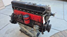 Buick 4435998i Complete Straight 8 Engine 1941 Model 40. Turns Freely