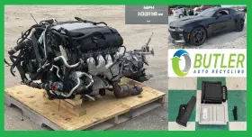 12700127 Chevrolet Ran/vid 18ft Camaro 103k 6.2l Lt1 Engine Liftout 6 Speed Tremec Mt Transmission