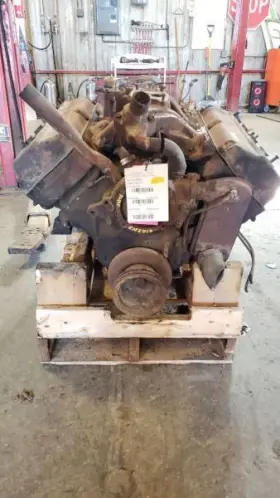 300.ch1s52 Chrysler 1952 Cherysler Core Long Block Engine 8-331 Hemi Stuck 1140271