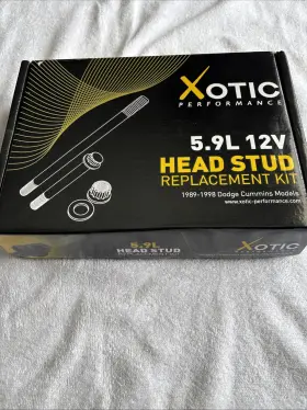 Cummins 663647155986 Xotic 5.9 L 12v Head Stud Replacement Kit Cp 878 1989-1998 Diesel