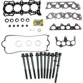 Evan-fischer 14908115 Head Gasket Set Kit For 1998-2002 Honda Accord Vtec 2.3l Sohc F23a1 With Bolt