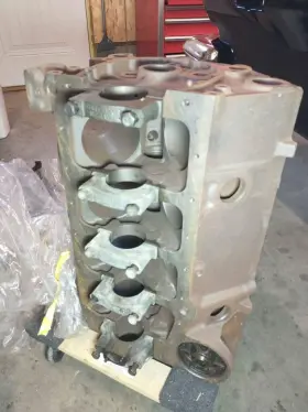 3731548 Factory/oem 1957 Chevrolet/corvette 283 V8 Engine Block - Power Pack Checked
