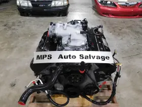 24070 Ford 03 04 2003 2004 Mustang Mach 1 4.6l Dohc Engine Motor 85k Mile Take Out V01