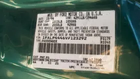 300-09939a Ford Engine 3.8l Vin 4 8th Digit 6-232 Fits 97 Mustang 242908
