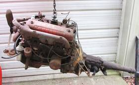 Ford 300.fd8654 1954 Inch 239 Y Block Engine With Transmission - 1955 1956