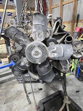 Ford 6090bd 7.5l Big Block Motor Running