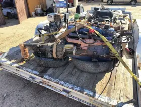 6d25 Ford Inline 6 200 Cubic Inch Motor With C4 Transmission