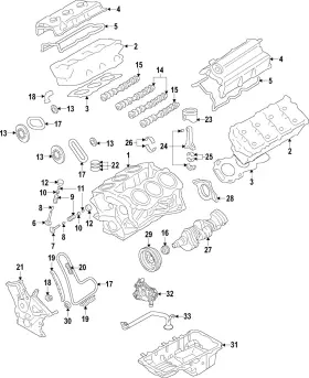 Lk4z-6009-d Ford Genuine Short Block