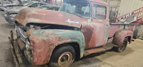 300.fd8656 Ford Truck Core Long Block Engine 8-272 Stuck Fits 1956 F250 1168092
