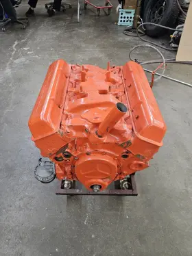 3756519 Gm Fresh Rebuilt 1959 Corvette 283 Sbc Chevy Engine # 519 Intake To Oil Pan
