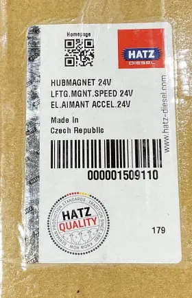 01509110 Hatz 2g40 Lifting Magnet 2g30 Fuel Switch-off 24v