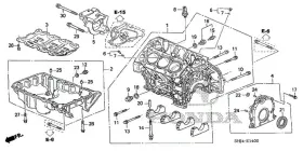 11000-pvk-a00 Honda Genuine Block Assembly Cylinder