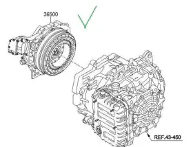 365003d600 Hyundai 2016-2019 Sonata Engine Vin C 8th Digit 2.0l Oem