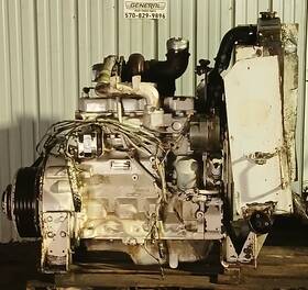 John Deere 4039tf001 4039 3.7l 102hp Turbocharged Complete Engine Assembly With Cooling