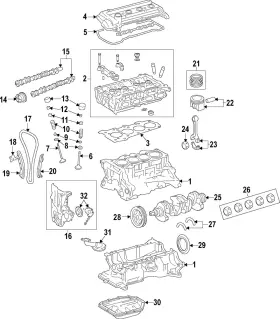 338p3-2bh00 Kia Genuine Cylinder Block