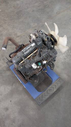 Kubota V1505et04 Used 4 Cylinder V1505 V 1505-et04 Diesel Engine Runs Great N/a Complete