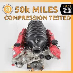 163591 Maserati 09-13 Quattroporte S M139 4.7l V8 F136y Engine Motor Assembly Oem 50k
