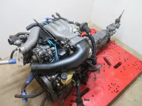 13b-rx7 Mazda 96-99 Rx7 13b Twin Turbo Engine 5 Speed Trans Compression Tested Fd3s Jdm