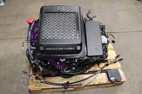 Mazda L3-mzr 2010-2013 Mazda3 Mazdaspeed 2.3l Turbo Engine Mzr Ms3 Motor With 6 Speed Manual