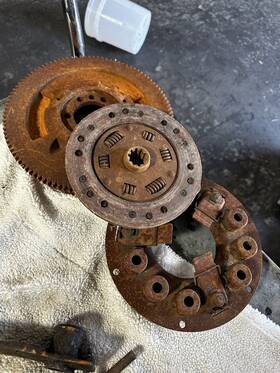 Mercedes-benz 0002504503 190sl W121 Clutch Kit Flywheel Pressure Plate Disc 200mm Original Set