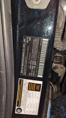 Mercedes-benz 2740105706 Used Engine Complete Assembly Fits 2017 Mercedes-benz C-class 205 Type