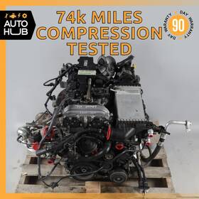 Mercedes Benz 2740108503 15-20 W205 C300 E300 Rwd M274 2.0l Engine Motor With Turbocharger Oem 74k