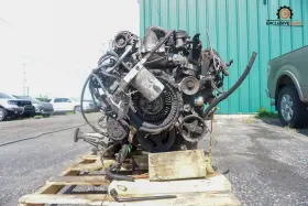 5nvxh06.0aec Mercedes-benz 03-07 Ford F250 F350 Srw Super Duty Oem 6.0l V8 Ohv Diesel Engine Motor Burned