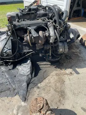 617952 Mercedes-benz Om617 W124 Turbodiesel Engine And Recently Rebuilt Transmission