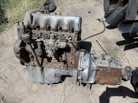 Mercedes-benz Om621 Ponton 190d 190sl 190 W121 M121 1.9 Engine And Transmission