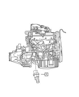 Mopar 05149062ab Genuine Oil Pressure Sending Unit 5149062ab