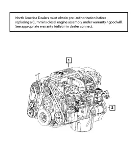 R8310895aa Mopar Genuine Complete Engine Remanufactured