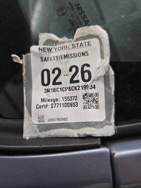 Nissan 10102em50g Used Engine Complete Assembly Fits 2012 Versa 1.8l Vin B 4th Digit Mr18d